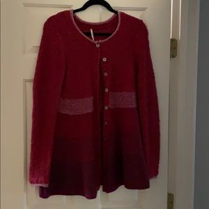 Free people long cardigan